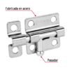 45733 - Pasador de barril de acero cromo 2", HERMEX