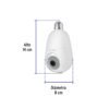 45744 - Cámara WiFi para socket, 4MP, VOLTECK
