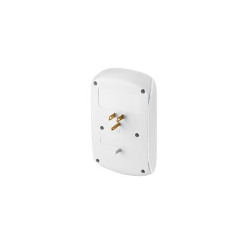 457471 45747 - Multicontacto de pared, 800 Joules, 6 contactos y 2 USB A