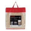 45763 - Toldo raschel beige de 6 m, 90% sombra, ancho 4 m, FIERO