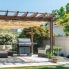 45765 - Toldo raschel beige de 4 m, 90% sombra, ancho 3 m, FIERO
