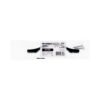 458033 45803 - Jaladera de 96mm, línea Segovia, negro, HERMEX