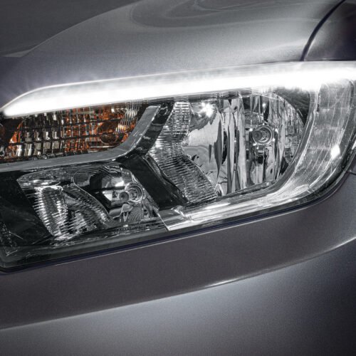45842 - Par de Tiras LED secuenciales para auto 60cm blanco- amarill