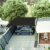 45847 - Toldo negro de 4 m de polietileno 80% sombra, ancho 3.60 m