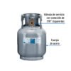 45888 - Cilindro portátil para gas LP, 4kg (9lb) Foset