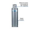 458911 45891 - Cilindro portátil para gas LP, 30kg (66lb) Foset