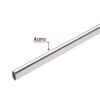 45899 - Tubo ovalado para clóset, 1.2 m, acero cromado, HERMEX