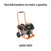 45902 - Rueda neumática 10" para eje lateral, Truper