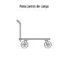 45904 - Rueda neumática 10" para eje central, Truper