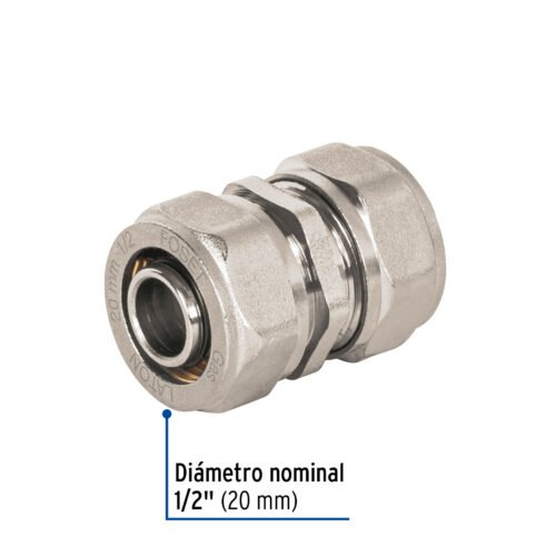 45913 - Cople de compresión para PEALPE, 1/2", Foset