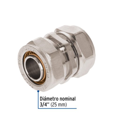 45914 - Cople de compresión para PEALPE, 3/4", Foset