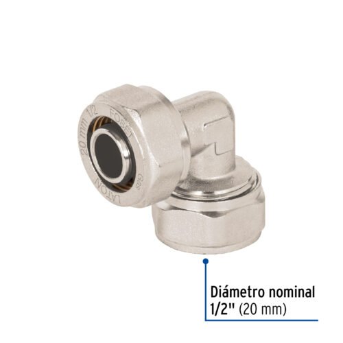 45919 - Codo 90° para PEALPE, 1/2", Foset