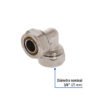 45920 - Codo 90° para PEALPE, 3/4", Foset