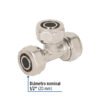 45928 - Tee para PEALPE, 1/2", Foset
