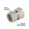 45932 - Conector para PEALPE, 3/8", con rosca hembra, Foset