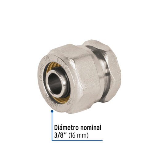 45938 - Tapón para PE-AL-PE, 3/8", Foset