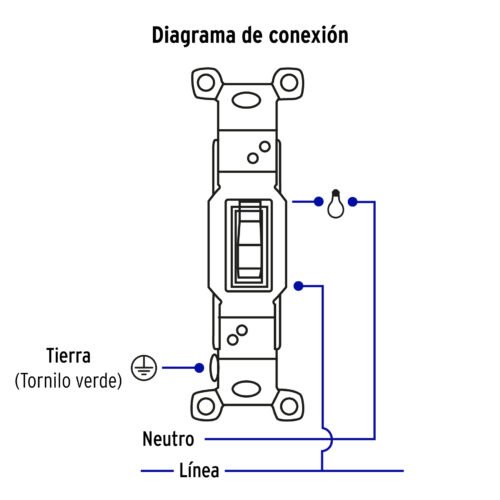 45952 45952 - Placa armada interruptor sencillo, línea Standard, blanco