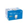 459563 45956 - Portavaso cepillero satín con vaso de vidrio, Foset Túbig