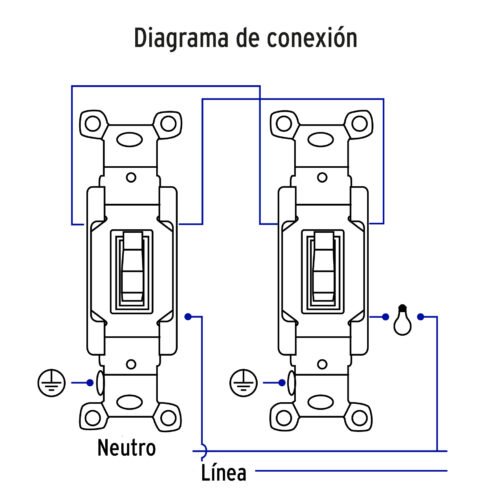 460033 46003 - Interruptor vertical de palanca, 3 vías, Standard, marfil