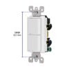 460062 46006 - Interruptor dúplex, línea Classic, Volteck