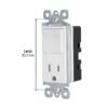 460082 46008 - Interruptor-contacto, 2 polos tierra, Classic, Volteck