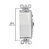 460092 46009 - Interruptor de tres vías, línea Classic, Volteck