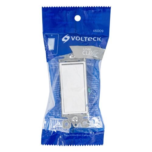 460094 46009 - Interruptor de tres vías, línea Classic, Volteck