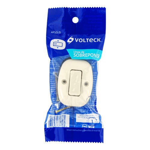46010 - Interruptor de sobreponer para timbre, Volteck