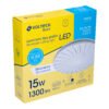 460164 46016 - Luminario LED 15W plafón decorativo espiral luz de día,BASIC