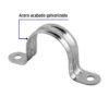 46031 - Bolsa c/5 abrazaderas tipo omega 1-1/2" p/tubo pared delgada