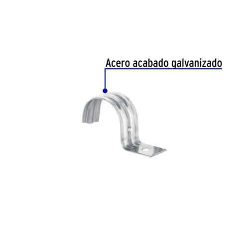 460411 46041 - Bolsa c/5 abrazaderas tipo uña 1-1/2" p/tubo pared delgada