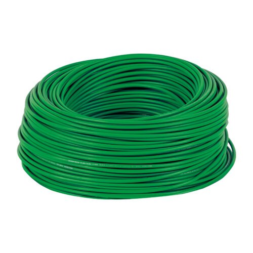 460641 46064 - Rollo de 100 m de cable THHW-LS 12 AWG verde, Volteck