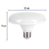 460902 46090 - Lámpara LED tipo OVNI 12 W (equiv. 75 W), luz de día, caja