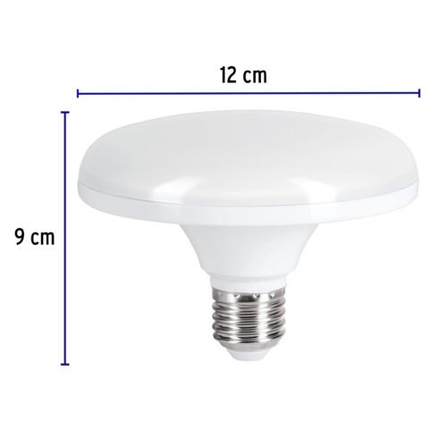 460902 46090 - Lámpara LED tipo OVNI 12 W (equiv. 75 W), luz de día, caja
