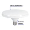 460911 46091 - Lámpara LED tipo OVNI 18 W (equiv. 125 W), luz de día, caja