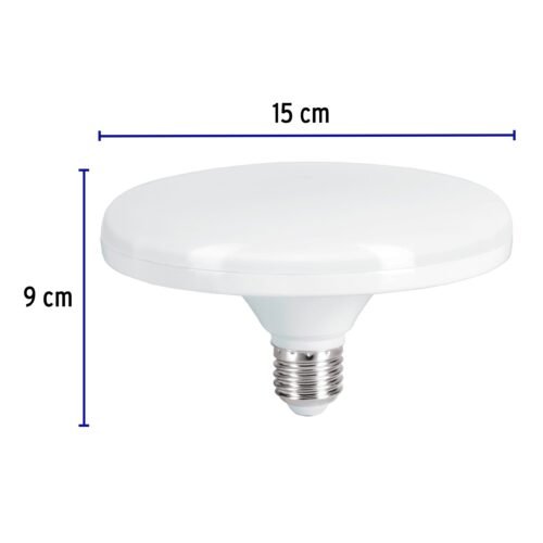 460912 46091 - Lámpara LED tipo OVNI 18 W (equiv. 125 W), luz de día, caja
