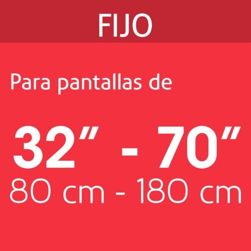 46092 - Soporte para pantallas de 32" a 70", fijo, Volteck