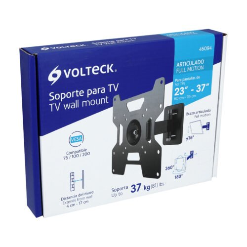 46094 - Soporte para pantallas 23" a 37" mov. angular y articulado