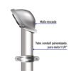 46097 - Mufa roscada 1-1/4" para tubo, Volteck