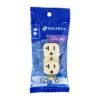 46100 - Contacto dúplex, 2 polos 3 hilos, 20 A, Standard, marfil