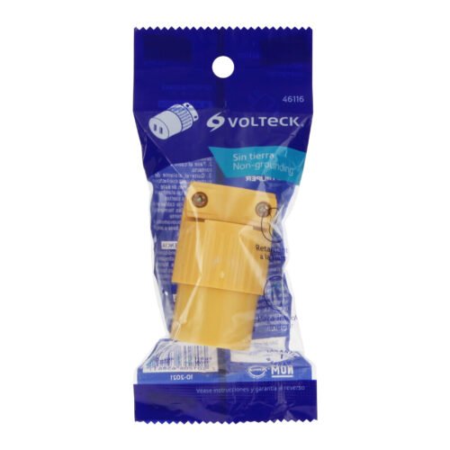 46116 - Contacto industrial plástico polarizado, Volteck