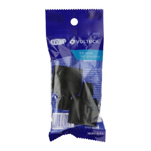 46123 - 2 Contactos de PVC, Volteck