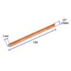 46124 - Varilla de 1.5 m, acero revestido de cobre, de 1/2" Volteck