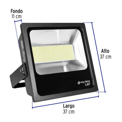 461271 46127 - Reflector delgado de LED 200 W luz de día, Volteck