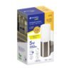 461285 46128 - Arbotante decorativo de LED 5 W 1 spot luz cálida, Volteck