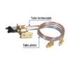 461461 46146 - Termopar con piloto, tubo de aluminio, 60 cm, Foset