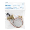 461462 46146 - Termopar con piloto, tubo de aluminio, 60 cm, Foset