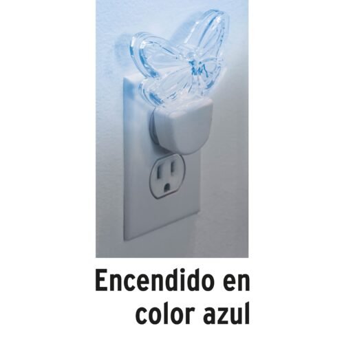 46150 - Luz de noche de LED, mariposa, Volteck