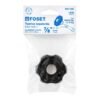 461542 46154 - Tuerca izquierda de latón 7/8" con maneral plástico, Foset