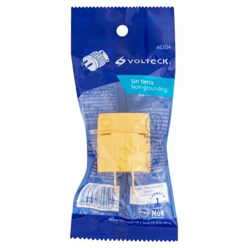 462043 46204 - Clavija industrial plástica polarizada, Volteck